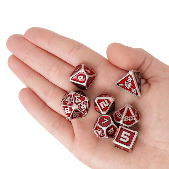 Enhance Dungeons & Dragons Dice 7pcs ENTTDM7520RDEW