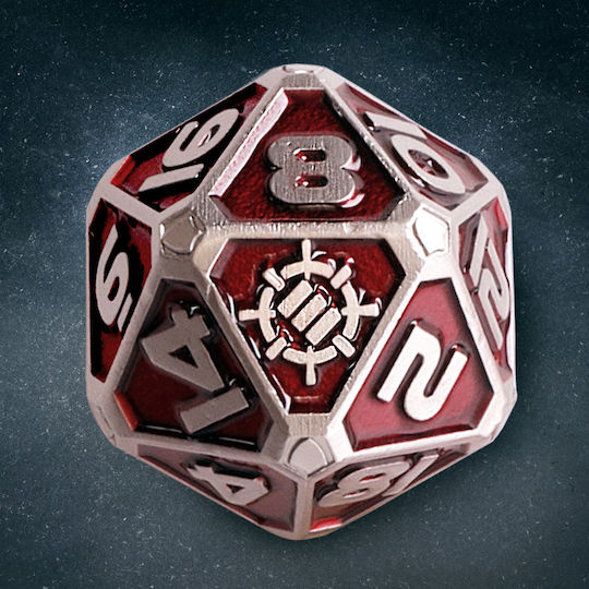 Enhance Dungeons & Dragons Dice 7pcs ENTTDM7520RDEW