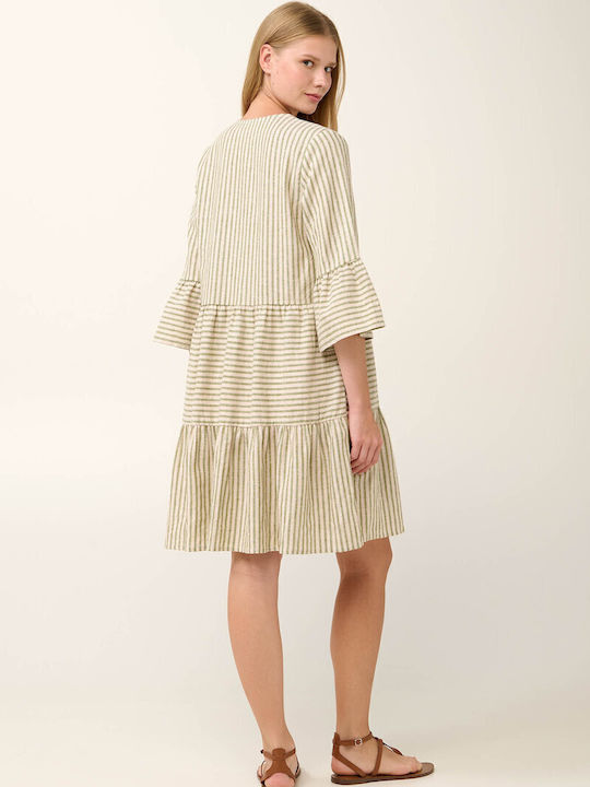 Summer Mini Green Dress