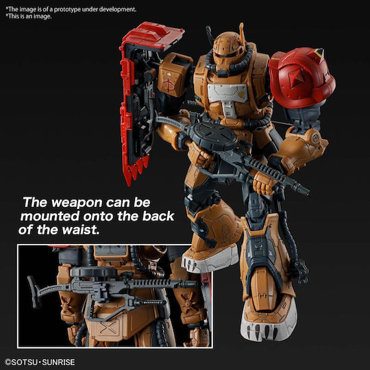Gundam Requiem Vengeance Zaku Ii F Type Solari Hg 1/144 Scale Model Kit