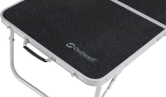 Outwell Heyfield Low Table Aluminum for Camping Foldable 40x60x25cm Gray