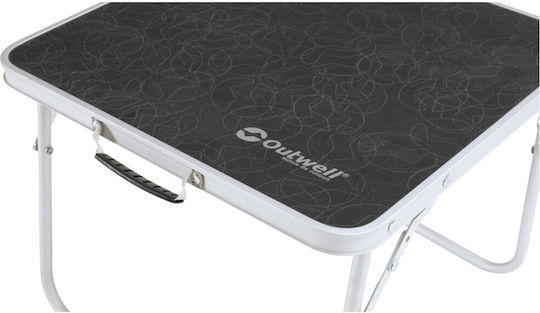 Outwell Nain Low Table Aluminum for Camping Foldable 40x40x30cm Gray