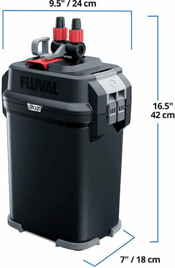 Fluval 307 External Filter for Aquariums up to330lt