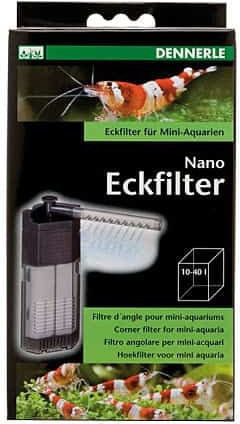 Dennerle Nano Clean Corner Internal Filter 2W for Aquariums up to 150lt