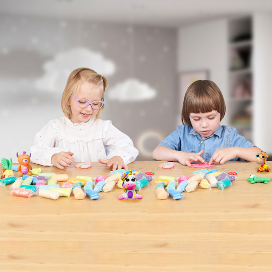 Okto Shine Plasticine for 3+ Years, 9 Pieces