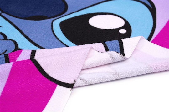Dimcol Kids Beach Towel Lilac 140x70cm