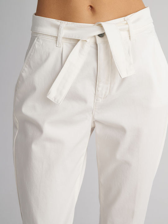 Patrizia Women's Chino Trousers Sub-white