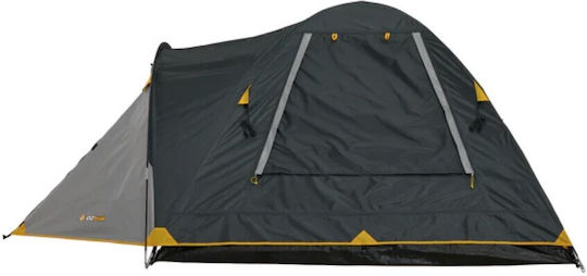 OZtrail Genesis Ii 3v Dome Σκηνή Camping Igloo Μαύρη με Διπλό Πανί 3 Εποχών για 3 Άτομα 305x205x125εκ.