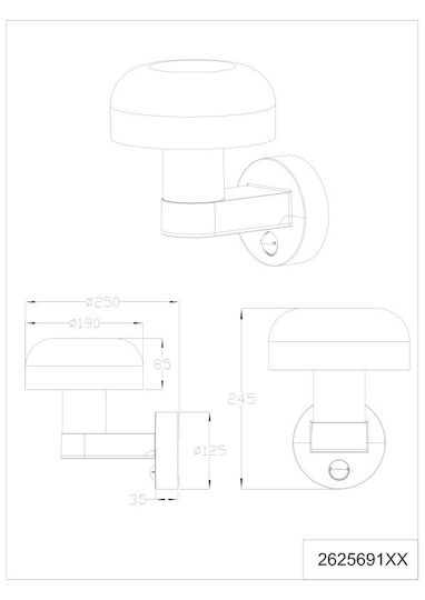 Trio Lighting 2625691 Trio Lighting 2625691