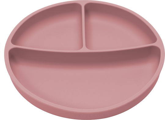 AppeKids Kinderteller aus Silikon Rosa
