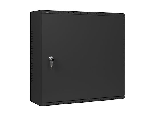 Lanberg Επιτοίχια Καμπίνα Rack 6U Μαύρο WAF1-5203-06-00B