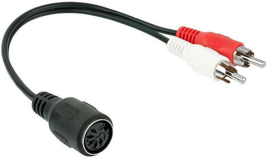 Καλώδιο Rca Goodconnections Audio Adapter Cinch M.-5-pol Din F