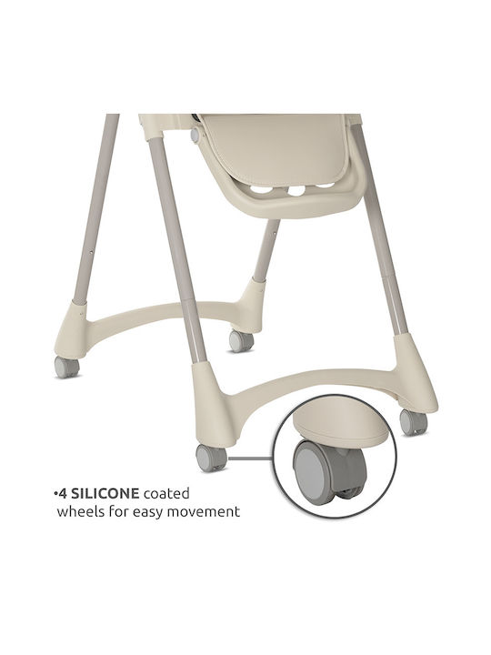 Lorelli Tummy Time Foldable Baby Highchair With Adjustable Height Green