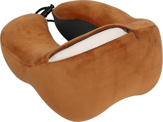 Pernă de călătorie Pernă Spumă cu memorie Maro M30xL25cm