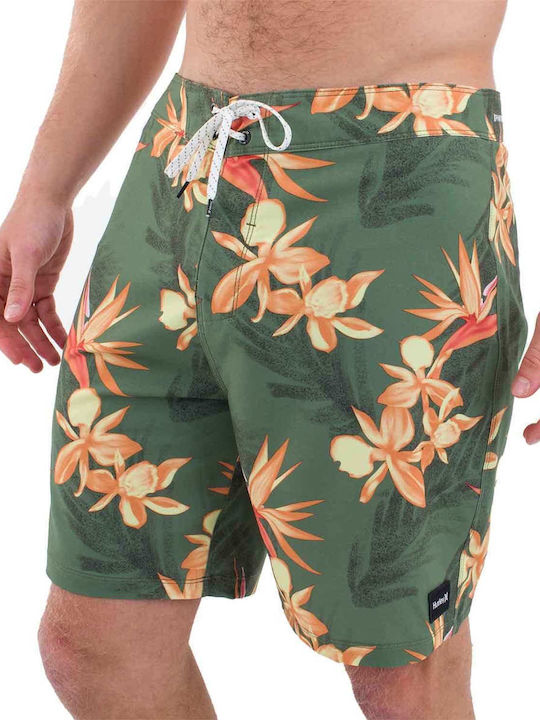 Ανδρικό Μαγιό Σορτς Πράσινο Floral