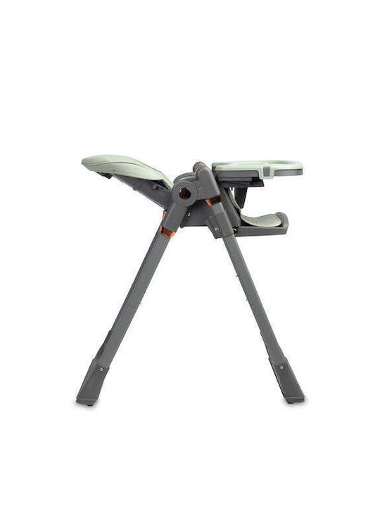 Caretero Vars Foldable Baby Highchair with Adjustable Height Mint