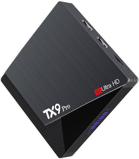 Tanix TV Box TX9 Pro 6K UHD με WiFi USB 2.0 3GB RAM και 32GB Αποθηκευτικό Χώρο με Λειτουργικό Android 7.0