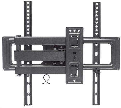 Manhattan 462419 Βάση Τηλεόρασης Τοίχου έως 55" και 35kg Μαύρο