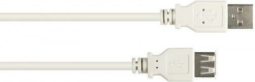Good Connections USB 2.0 Кабел USB-A мъжки - USB-A женски Сив 1.8м 2511-OF2
