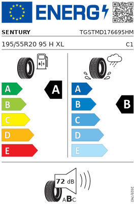 Sentury Qirin 990 195/55R20 95E-Commerce-Website XL Sommerreifen Reifen für Passagier Auto