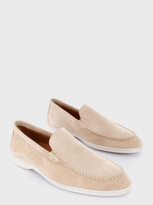 Ανδρικά Loafers σε Μπεζ Χρώμα
