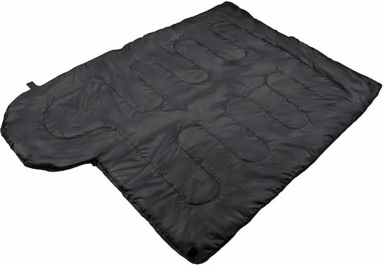 Action One Sleeping Bag Διπλό Καλοκαιρινό Black