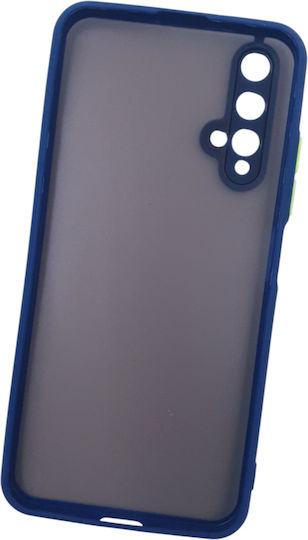 Naxius Rubber Frame Back Cover Blue (Huawei Nova 5T)