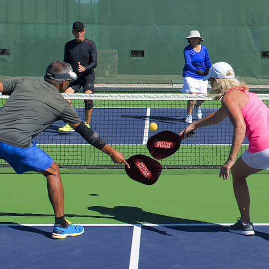 Pickleball Mad Monkey Racket Set Balls