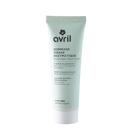 Avril Bio Enzymatic Facial Scrub Organic Enzymatic Face Exfoliator 50ml