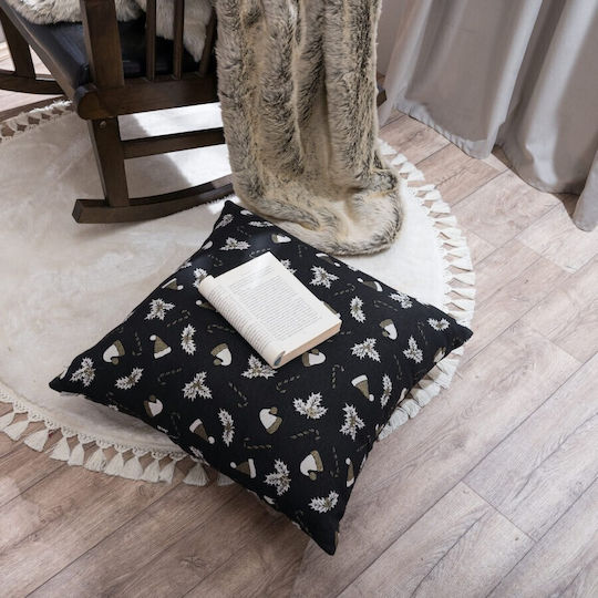Teoran Christmas Decorative Square Pillowcase 65x65cm