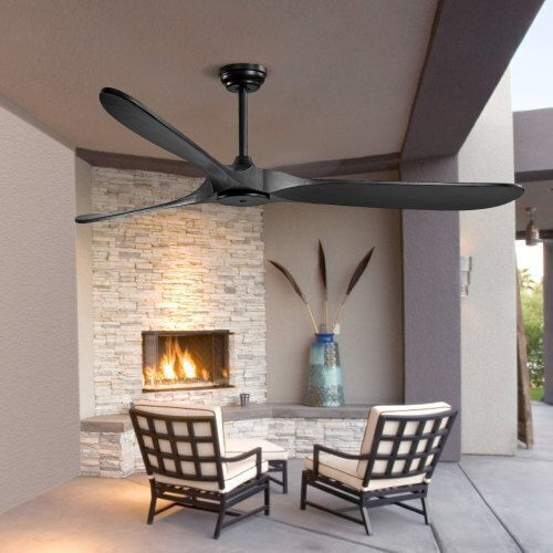 Vevor Ventilator De Tavan 182.88cm Negru
