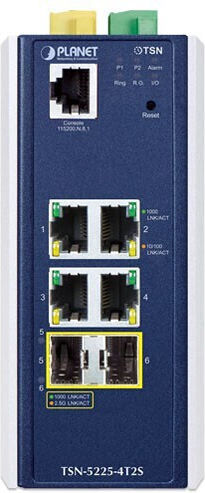 Planet Technology TSN-5225-4T2S Managed L2 Switch με 4 Θύρες Gigabit (1Gbps) Ethernet και 2 SFP Θύρες