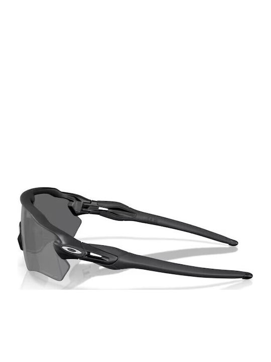 Oakley Radar Ev S Path Prizm Unisex Sonnenbrille mit Schwarz Kunststoff Gestell und Schwarz Polarisiert Linse OO9510-05
