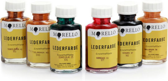 Morello Leather Paint 958 Marin Blau 40ml Ναυτικο Μπλε Βαφή Αλλαγής Χρώματος Ανεξίτηλη Λεία Δέρματα