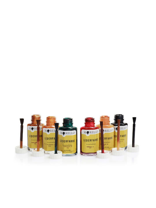 Morello Leather Paint 984 Silver 40ml Permanent Color Change Dye for Smooth Leather
