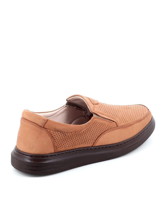 Leder Herren Freizeitschuhe Beige