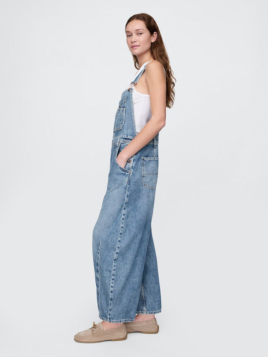 Damen Jumpsuit Medium Indigo