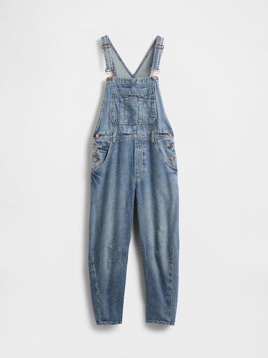 Damen Jumpsuit Medium Indigo
