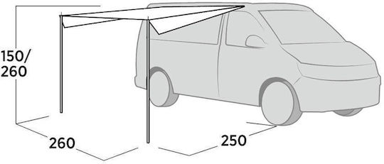 Easy Camp Προέκταση για Σκηνή Camping