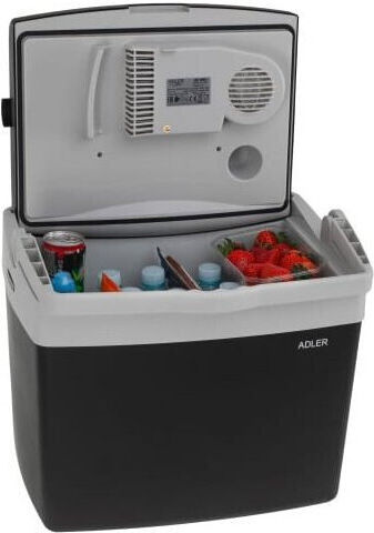 Adler Portable Fridge Thermoelectric 25L 12V / 230V Brown