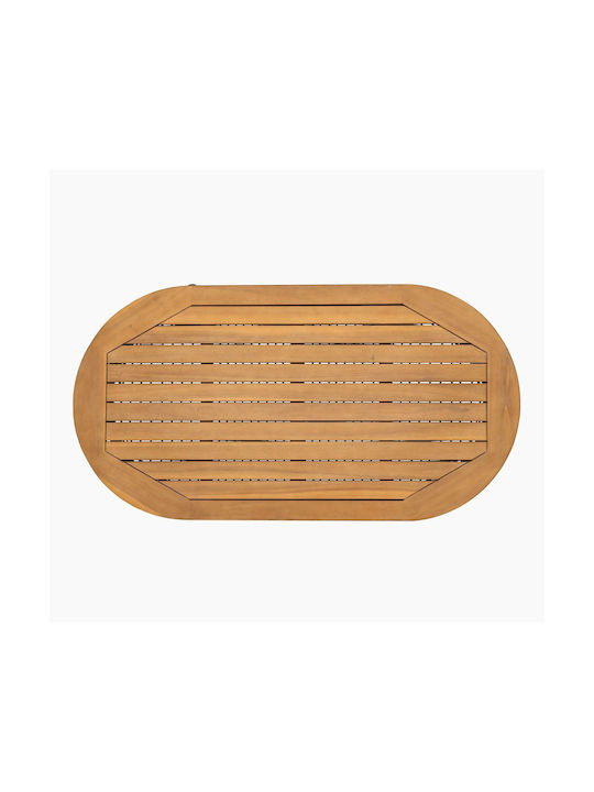 Woodwell Garten- und Outdoor-Möbelsets Mark 4 Stück Natur mit Kissen E2360,1