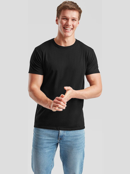 Fruit of the Loom Iconic Μπλούζα Εργασίας Μαύρη Fruit of the Loom Iconic Μπλούζα Εργασίας Μαύρη