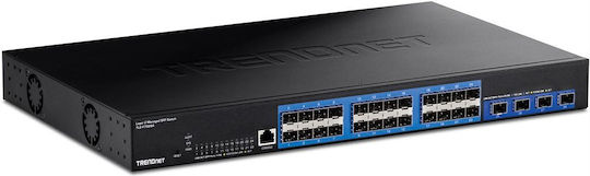 Trendnet TL2-F70284 Gestionat L2 Switch și 28 Porturi SFP