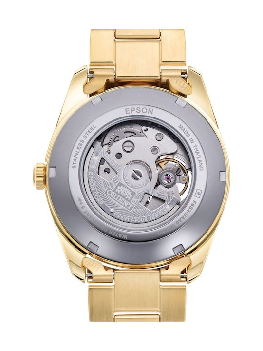 Orient Semi Skeleton Watch Automatic with Metal Bracelet Orient Semi Skeleton Watch Automatic with Metal Bracelet