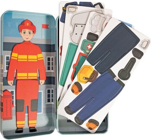 HappiHobbi Μαγνητικό Παιχνίδι Κατασκευών City Heroes