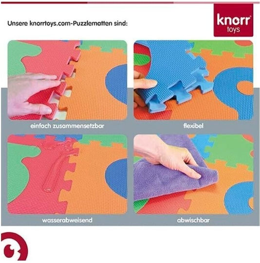 Knorrtoys Puzzle de podea educativ pentru copii 10buc
