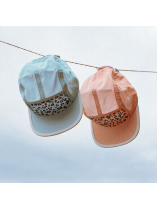 KiETLA Kids' Hat Jockey Fabric Sunscreen Green
