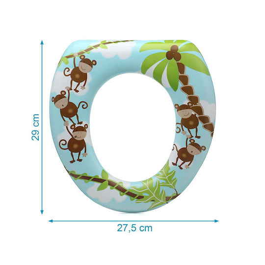 Kiokids Kiokids Toddler Toilet Seat Monkey Multicolour