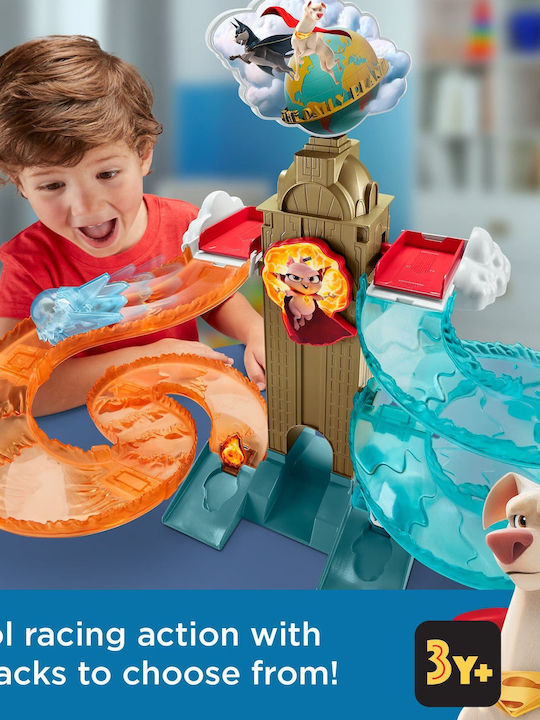 Dc League Of Superpets Daily Planet Rescue Set Bahn Fisher Price