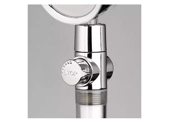 ACP Handheld Showerhead with Filter and Start/Stop Button